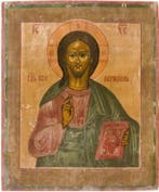 Icoon - Christus Pantokrator - Hout