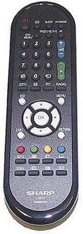 Afstandsbediening Sharp RRMCGA608WJSA, Audio, Tv en Foto, Afstandsbedieningen, Origineel, Nieuw, Ophalen of Verzenden