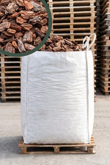 Franse Boomschors – Bigbag 1,8 m³ – Pinus maritima Pinus
