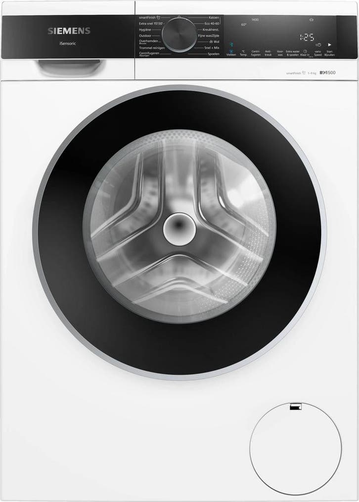 Siemens IQ500 WG44G2ZWNL 9KG Wasmachine, Witgoed en Apparatuur, Wasmachines, Minder dan 85 cm, 8 tot 10 kg, Voorlader, Zo goed als nieuw