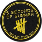 5 Seconds of Summer - patch officiële merchandise, Ophalen of Verzenden, Nieuw, Kleding