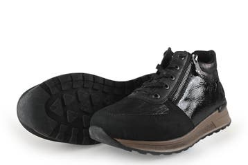 Rieker Hoge sneakers in maat 39 Zwart, Verzenden, Zwart, Rieker, Sneakers of Gympen