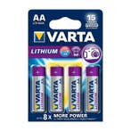 AA batterij - Varta - 4 stuks (Lithium, 1.5V), Verzenden, Nieuw