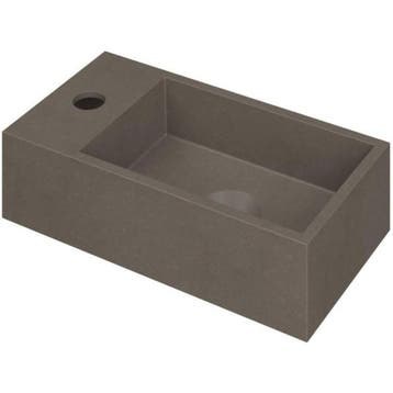 INK - Fontein Quartz Links met Kraangat - 360x180x90 mm -, Ophalen of Verzenden, Nieuw