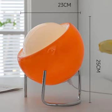 Bauhaus Tafellamp van Glas – Klassieke Retro LED Sfeerlamp, Huis en Inrichting, Lampen | Tafellampen, Verzenden, Nieuw, Glas, Minder dan 50 cm