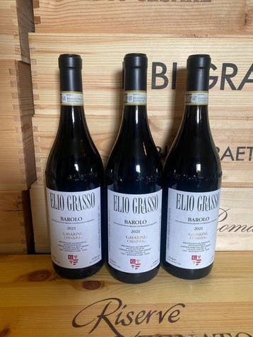 2021 Elio Grasso, Gavarini Chiniera - Barolo DOCG - 3, Nieuw