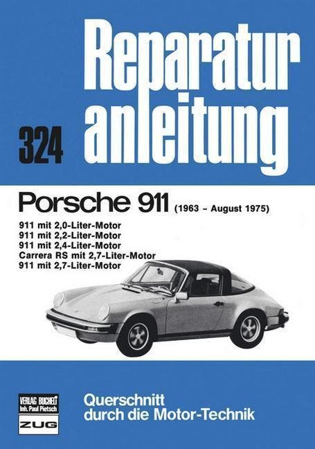 Reparatur Anleitung Porsche 911 (1963-Augustus 1975), Auto diversen, Handleidingen en Instructieboekjes, Verzenden