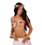 Schelpen BH met bloemen, Kleding | Dames, Carnavalskleding en Feestkleding, Verzenden, Nieuw