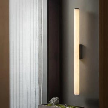 Luxe Marmeren Wandlamp – Minimalistisch Design met Koper, Verzenden, Nieuw