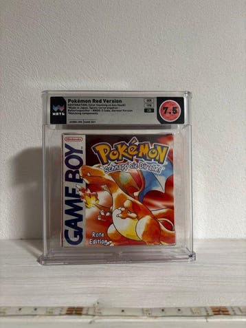 Nintendo - Gameboy Classic - Pokémon Rote Edition - graded, Nieuw