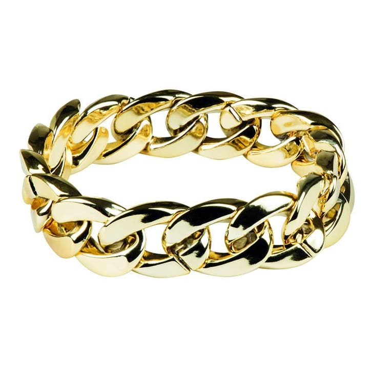 Pooier Armband goud, Kleding | Dames, Carnavalskleding en Feestkleding, Nieuw, Ophalen of Verzenden