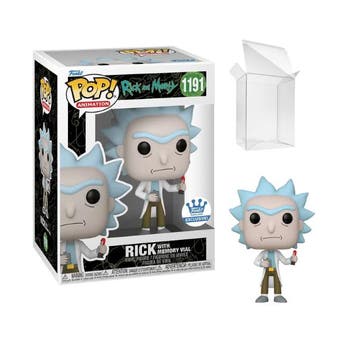 Funko Pop! Rick and Morty - Rick with Memory Vial #1191, Verzenden, Nieuw