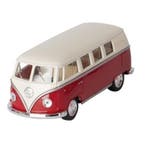 Modelauto Volkswagen T1 rood/wit 13,5 cm - Modelauto, Verzenden, Nieuw