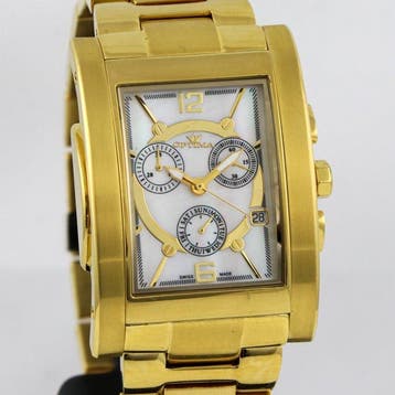 Optima - Swiss Made Chronograph - OSC216-GG-7 - Zonder, Nieuw