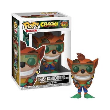 Funko Pop  Crash Bandicoot  Crash Bandicoot  Scuba Gear 421, Verzenden, Nieuw