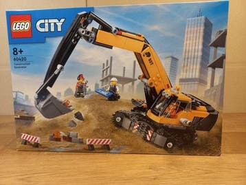 Lego Set - 60420 - City - Construction Excavator, Nieuw