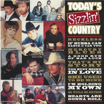Various - Todays Sizzlin Country, Ophalen of Verzenden, Gebruikt