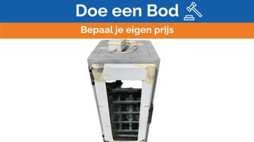 Bieden: Veco Stainless Steel Build-In 15-Bottle Wine Cellar, Ophalen of Verzenden, Nieuw