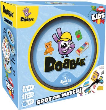 Asmodee | Dobble Kids | Card Game | Ages 4+ | 2-5 Players |, Verzenden, Nieuw
