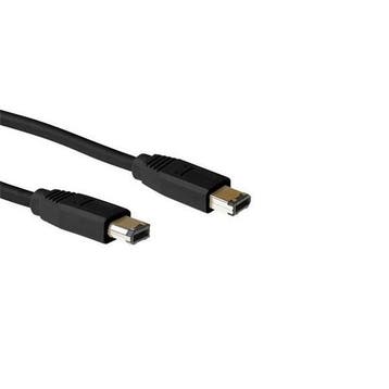 FireWire kabel | 6 naar 6 pins | 1.8 meter (400 Mbps), Computers en Software, Pc- en Netwerkkabels, Verzenden, Nieuw
