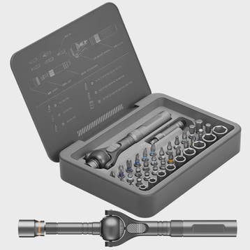 40-in-1 Magnetische Ratelschroevendraaierset met Verstelbaar, Verzenden, Nieuw