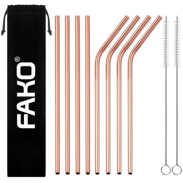 Fako Bijoux - RVS Rietjes - 8 Stuks - Recht & Gebogen - 21, Verzenden, Nieuw