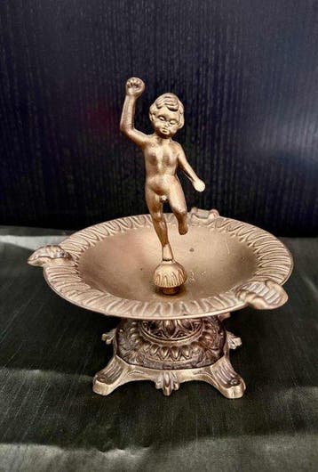 Middentafel - Verguld messing
