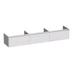 Brauer Embrace - Onderkast - 220 cm - met 3 Softclose Lades, Huis en Inrichting, Badkamer | Badkamermeubels, Ophalen of Verzenden