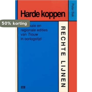 HARDE KOPPEN. RECHTE LIJNEN - P. BAK 9789024269822, Verzenden, Gelezen, P. BAK