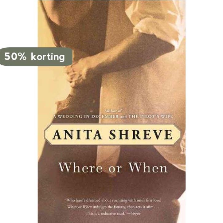 Where or When 9780156031271 Anita Shreve, Boeken, Taal | Engels, Gelezen, Verzenden