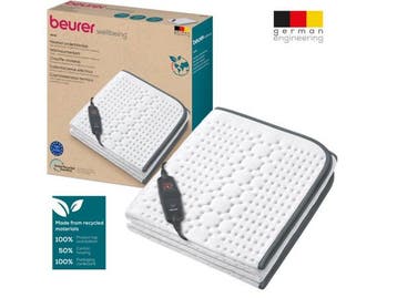 Veiling - Beurer UB 60 Green Planet Elektrische Onderdeken, Gebruikt