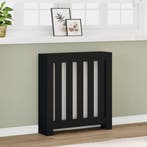vidaXL Radiatorombouw 78x20x82 cm bewerkt hout zwart, Doe-het-zelf en Verbouw, Verwarming en Radiatoren, Verzenden, Nieuw