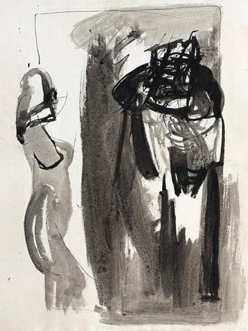Marcus de Vestele (1941-2024) - Composition Cobra - 1975