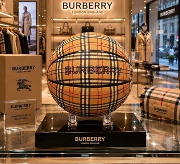GF Exclusives - Burberry Basketball Artwork By: GF