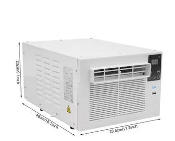 Draagbare Mini Airconditioner 280W met Timer Afstandsbedieni, Doe-het-zelf en Verbouw, Verwarming en Radiatoren, Verzenden, Nieuw