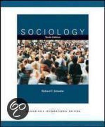 Sociology - Richard T. Schaefer 9780071108294, Verzenden, Zo goed als nieuw, Richard T. Schaefer