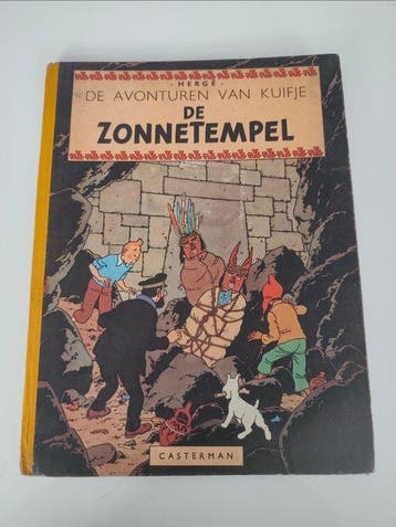 De Avonturen van Kuifje 14 - De Zonnentempel - 1 Album -, Nieuw