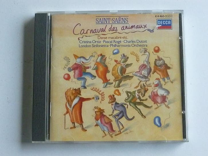 Saint-Saens - Carnaval des Animaux / Charles Dutoit, Cd's en Dvd's, Cd's | Klassiek, Zo goed als nieuw, Ophalen of Verzenden