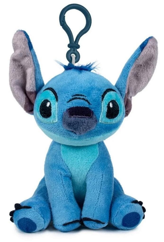 Stitch Knuffel Sleutelhanger met Geluid 13 cm, Verzamelen, Disney, Nieuw, Ophalen of Verzenden