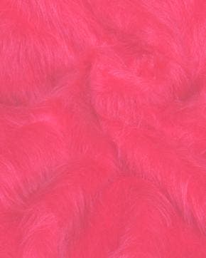 Imitatie Bont Langharig Neon Roze, Nieuw, Roze