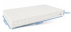 Logeerbed matras 90x200 | Koudschuim | Wasbare hoes | OP=OP, 90 cm, Eenpersoons, Nieuw, Ophalen of Verzenden