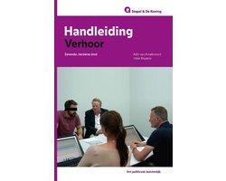 Boek Handleiding Verhoor 9789463500296, Verzenden, Zo goed als nieuw