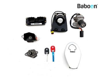 Contactslot Set met Immobiliser Ducati Multistrada 1000 DS, Verzenden, Gebruikt
