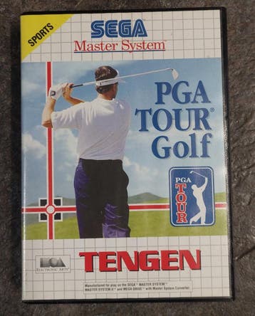 PGA Tour Golf zonder boekje (Sega tweedehands game), Ophalen of Verzenden, Zo goed als nieuw