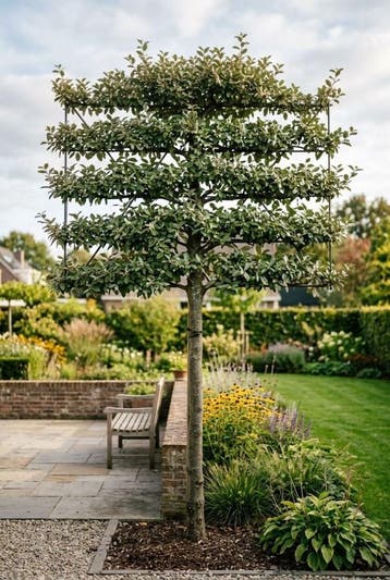 Elaeagnus ebbingei Compacta leiboom 8/10 120cm stam 150b x
