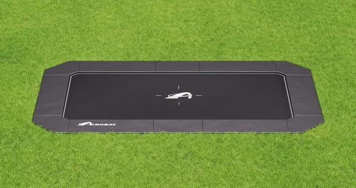 Flat to the ground Trampoline Rechthoekig Akrobat Primus, Kinderen en Baby's, Speelgoed | Buiten | Trampolines, Nieuw, Ophalen of Verzenden