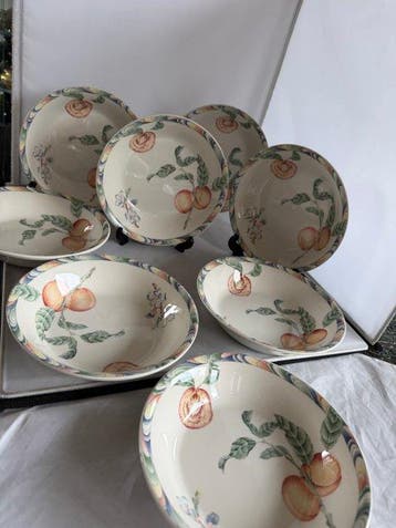Barratts - Schaal (8) - Naturelle - Keramiek - Fruit/ Pap