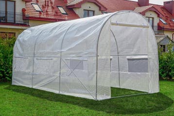 Hobbykas 4.5x2m | Klamboe | Premium | Laatste Stuks!, Staal, Folie, Ophalen of Verzenden, Kweekkas