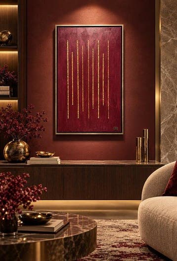 Swen Van der Sangen - Golden Rythms - Incl. Black/Gold Frame