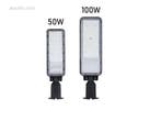 100W 3000K LED Straatverlichting met Lens..., Ophalen, Nieuw